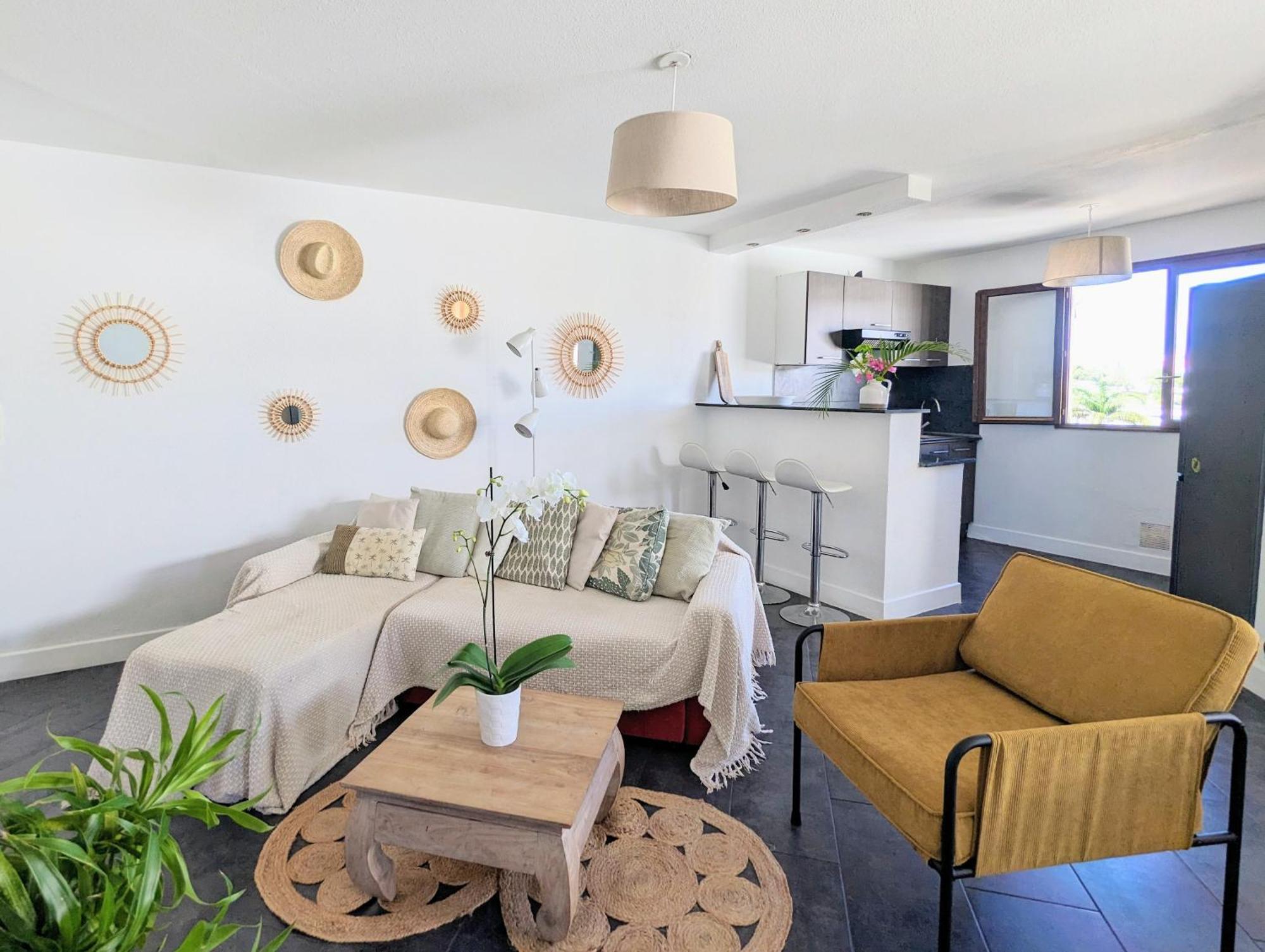 Apartamento Cap Saint Gilles - T3 Vue Sur Le Port Exterior foto